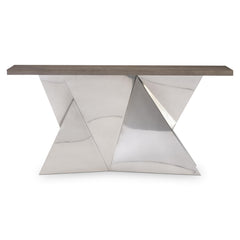 Binti Light Bronze/Kona Console Table - Ornate Home