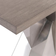 Binti Light Bronze/Kona Console Table - Ornate Home