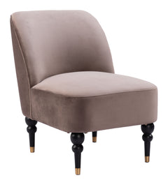 Bintulu Taupe Accent Chair - Ornate Home
