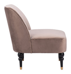 Bintulu Taupe Accent Chair - Ornate Home