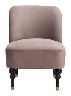 Bintulu Taupe Accent Chair - Ornate Home