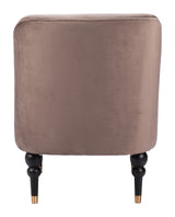 Bintulu Taupe Accent Chair - Ornate Home