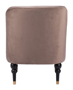Bintulu Taupe Accent Chair - Ornate Home