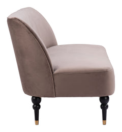Bintulu Taupe Loveseat - Ornate Home