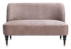 Bintulu Taupe Loveseat - Ornate Home