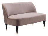 Bintulu Taupe Loveseat - Ornate Home