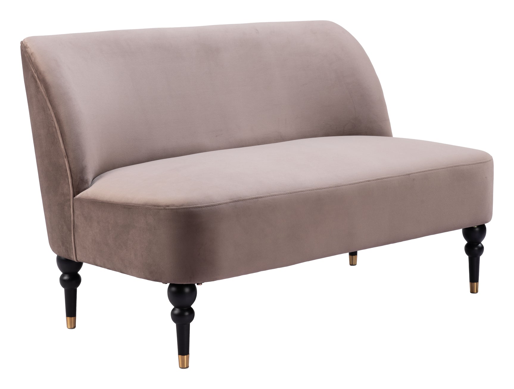 Bintulu Taupe Loveseat - Ornate Home