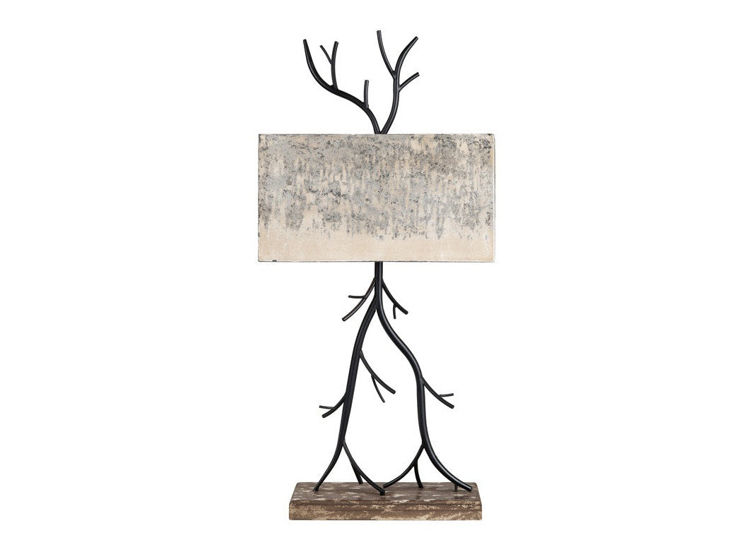 Birch Black/Brown Table Lamp - Ornate Home