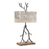 Birch Black/Brown Table Lamp - Ornate Home