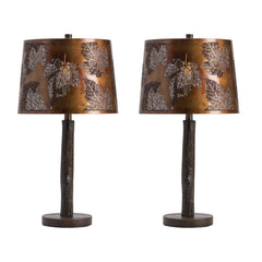 Birch Forest Brown Table Lamp - Ornate Home