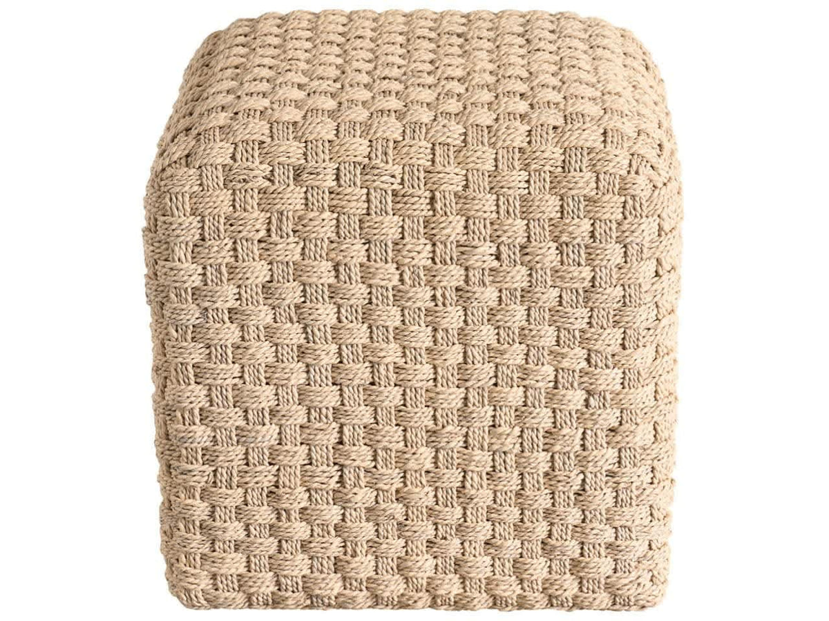Birchaven Abaca Woven Pouf - Ornate Home