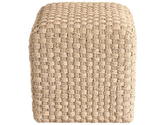 Birchaven Abaca Woven Pouf - Ornate Home
