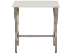Birchaven Aged Pewter/White Nesting Tables - Ornate Home