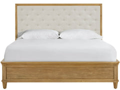 Birchaven Bilma Natural/Brindle King- Panel Upholstered Bed - Ornate Home