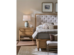Birchaven Bilma Natural/Brindle Queen- Panel Upholstered Bed - Ornate Home