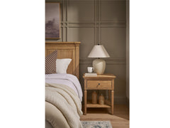 Birchaven Brindle 1 Drawer Nightstand - Ornate Home