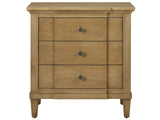Birchaven Brindle 3 Drawer Nightstand - Ornate Home