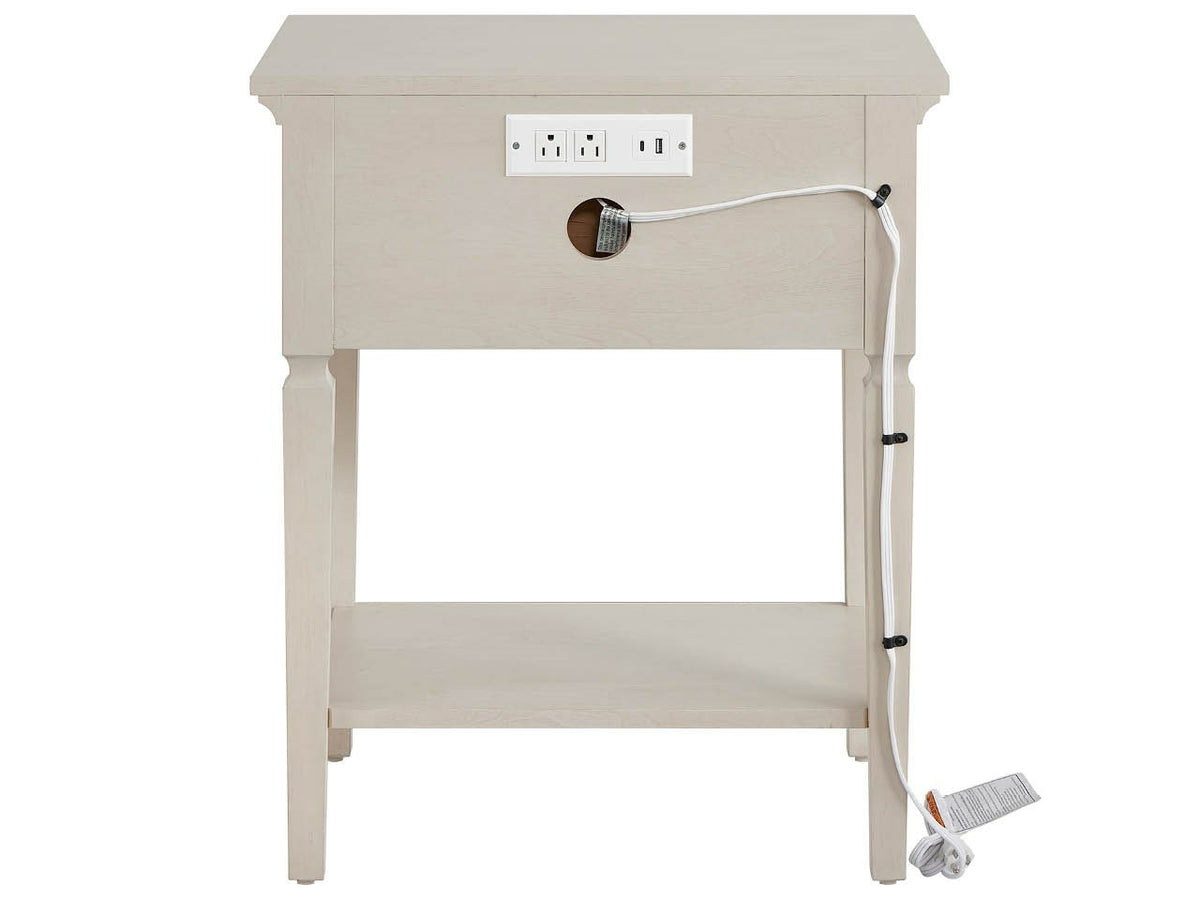 Birchaven Willow 1 Drawer Nightstand - Ornate Home