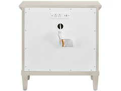 Birchaven Willow 3 Drawer Nightstand - Ornate Home