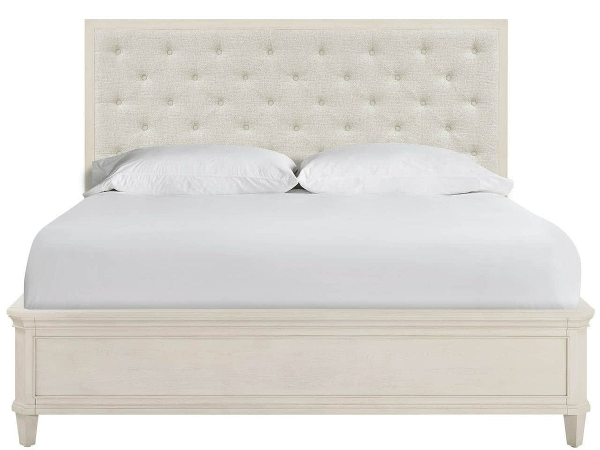 Birchaven Willow/Bilma Natural Queen Panel Upholstered Bed - Ornate Home