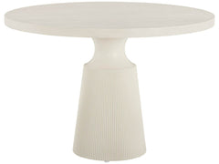 Birchaven Willow/Taupe Pedestal Dining Table - Ornate Home