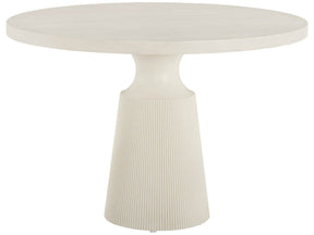 Birchaven Willow/Taupe Pedestal Dining Table - Ornate Home