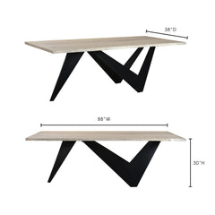 Bird Natural Dining Table - Ornate Home