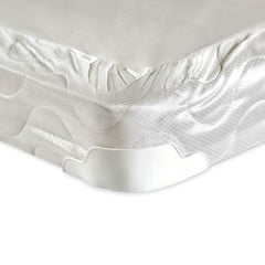 Bird Of Paradise White 4" Queen-Size Foundation - Ornate Home
