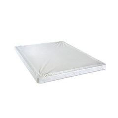 Bird Of Paradise White 4" Queen-Size Foundation - Ornate Home