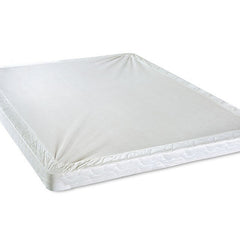 Bird Of Paradise White 4" Queen-Size Foundation - Ornate Home