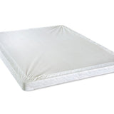Bird Of Paradise White 4" Twin-Size Foundation - Ornate Home