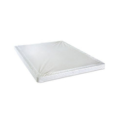 Bird Of Paradise White 4" Twin-Size Foundation - Ornate Home