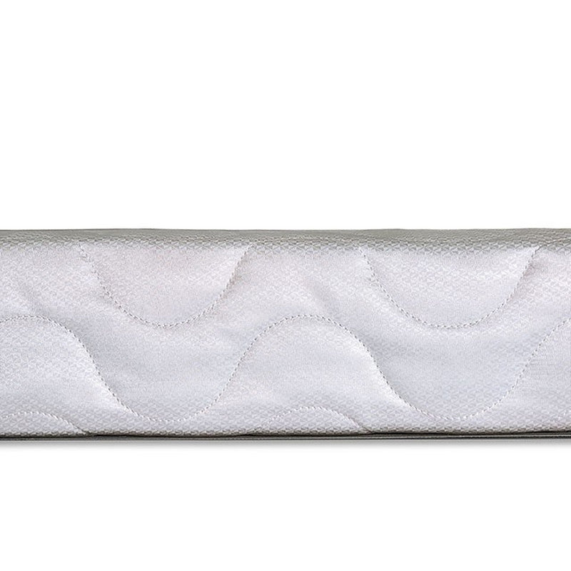 Bird Of Paradise White 4" Twin-Size Foundation - Ornate Home