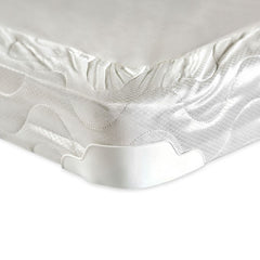 Bird Of Paradise White 4" Twin-Size Foundation - Ornate Home