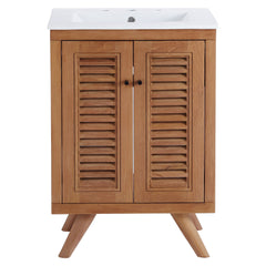 Birdie Natural/White 24" Bathroom Vanity - Ornate Home