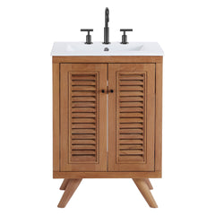 Birdie Natural/White 24" Bathroom Vanity - Ornate Home