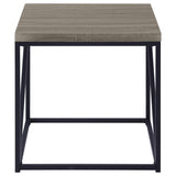 Birdie Sonoma Grey 2-piece Coffee and End Table Set - Ornate Home