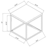 Birdie Sonoma Grey 2-piece Coffee and End Table Set - Ornate Home