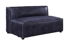 Birdie Top Grain Leather Modular Sectional Living Room Set - Ornate Home