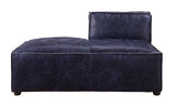 Birdie Top Grain Leather Modular Sectional Living Room Set - Ornate Home