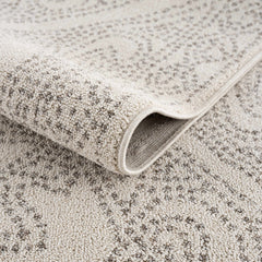 Birdwood Cream & Brown Area Rug - Clearance - Ornate Home