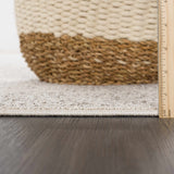 Birdwood Cream & Brown Area Rug - Clearance - Ornate Home
