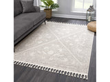 Birdwood Cream & Brown Area Rug - Ornate Home
