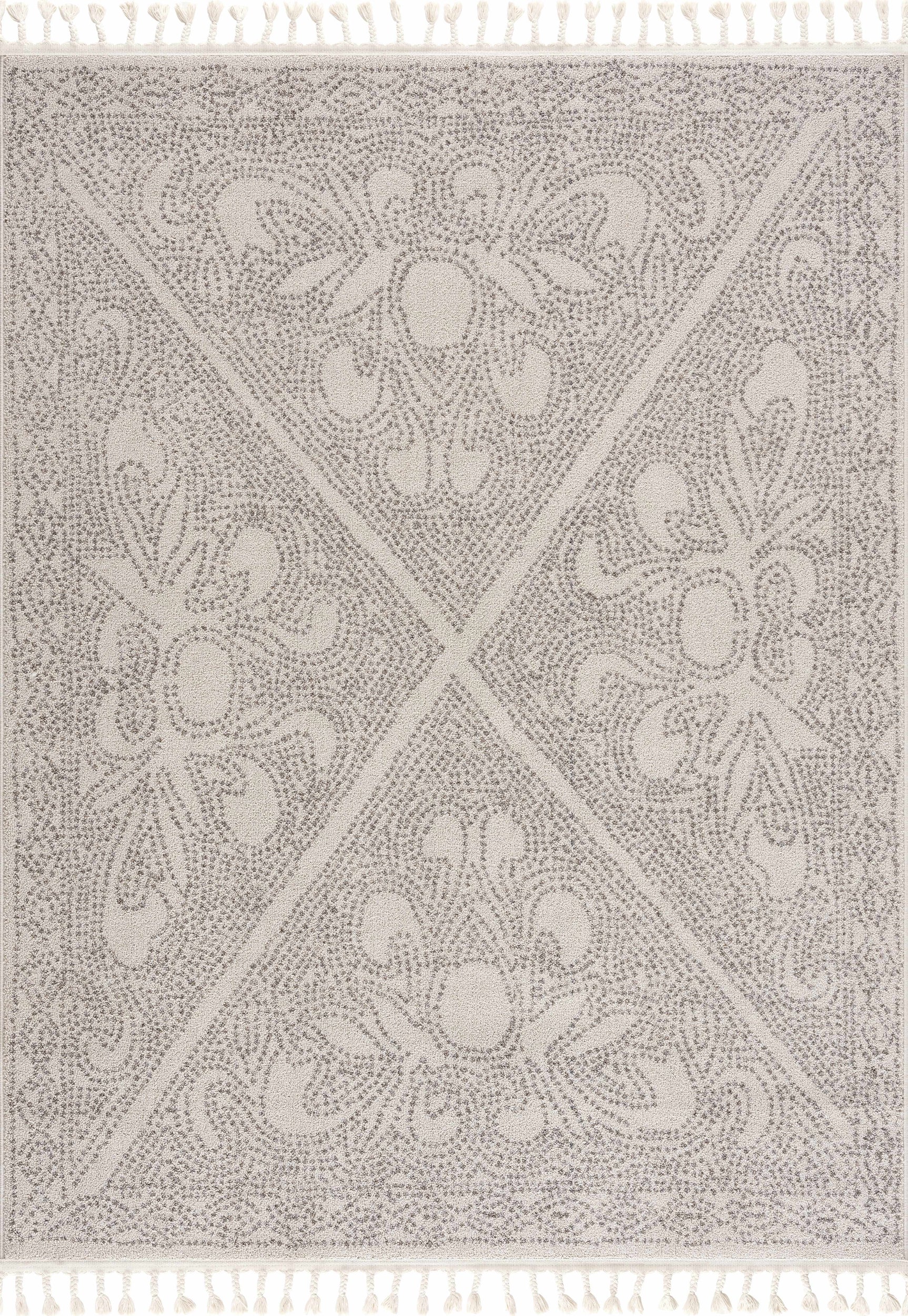 Birdwood Cream & Brown Area Rug - Ornate Home