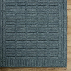 Birger Slate Blue Area Rug - Ornate Home
