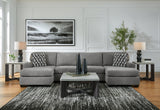Birkdale Court Gray 3-Piece Sectional (Online Special Price) - Ornate Home