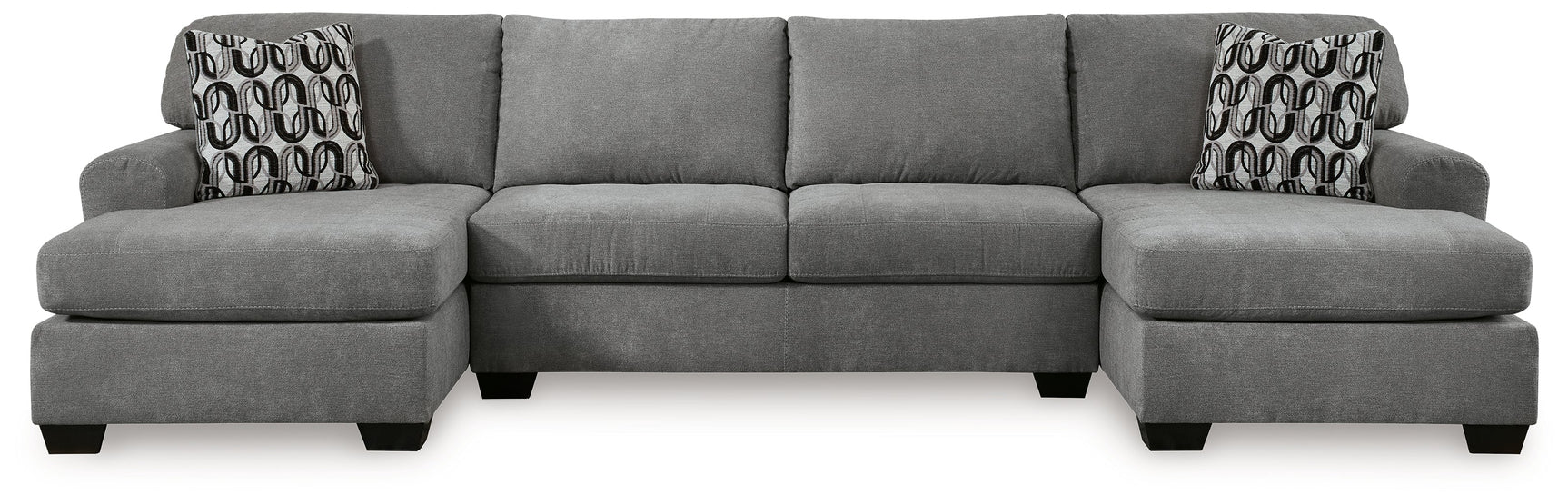 Birkdale Court Gray 3-Piece Sectional (Online Special Price) - Ornate Home