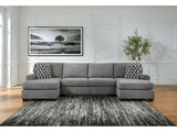 Birkdale Court Gray 3-Piece Sectional - Ornate Home