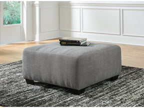 Birkdale Court Gray Oversized Accent Ottoman (Online Special Price) - Ornate Home