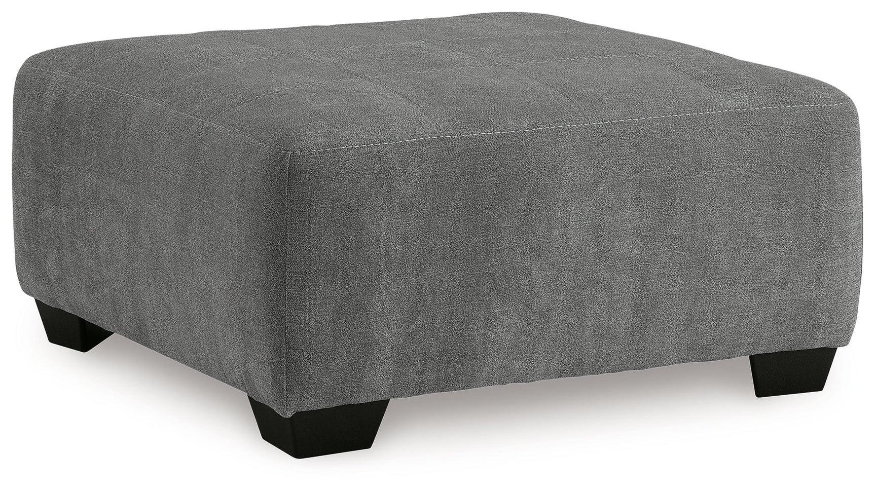 Birkdale Court Gray Oversized Accent Ottoman - Ornate Home